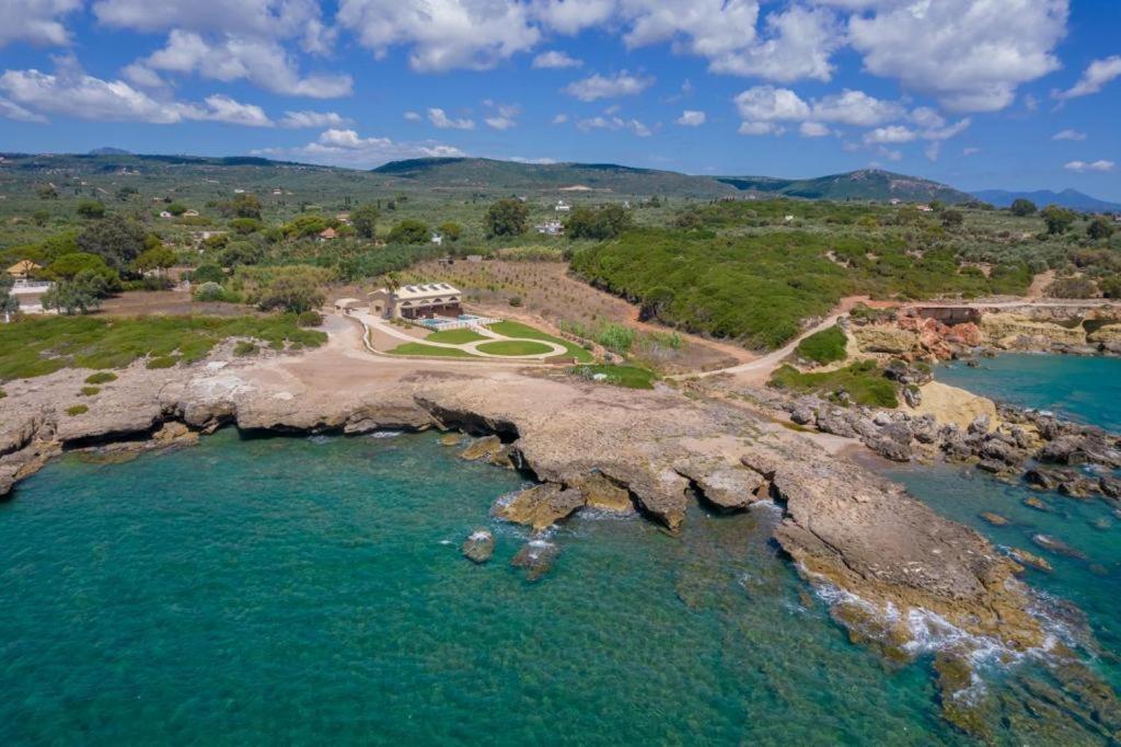 La Perla Di Barla Seafront Apartment Kanalos ภายนอก รูปภาพ